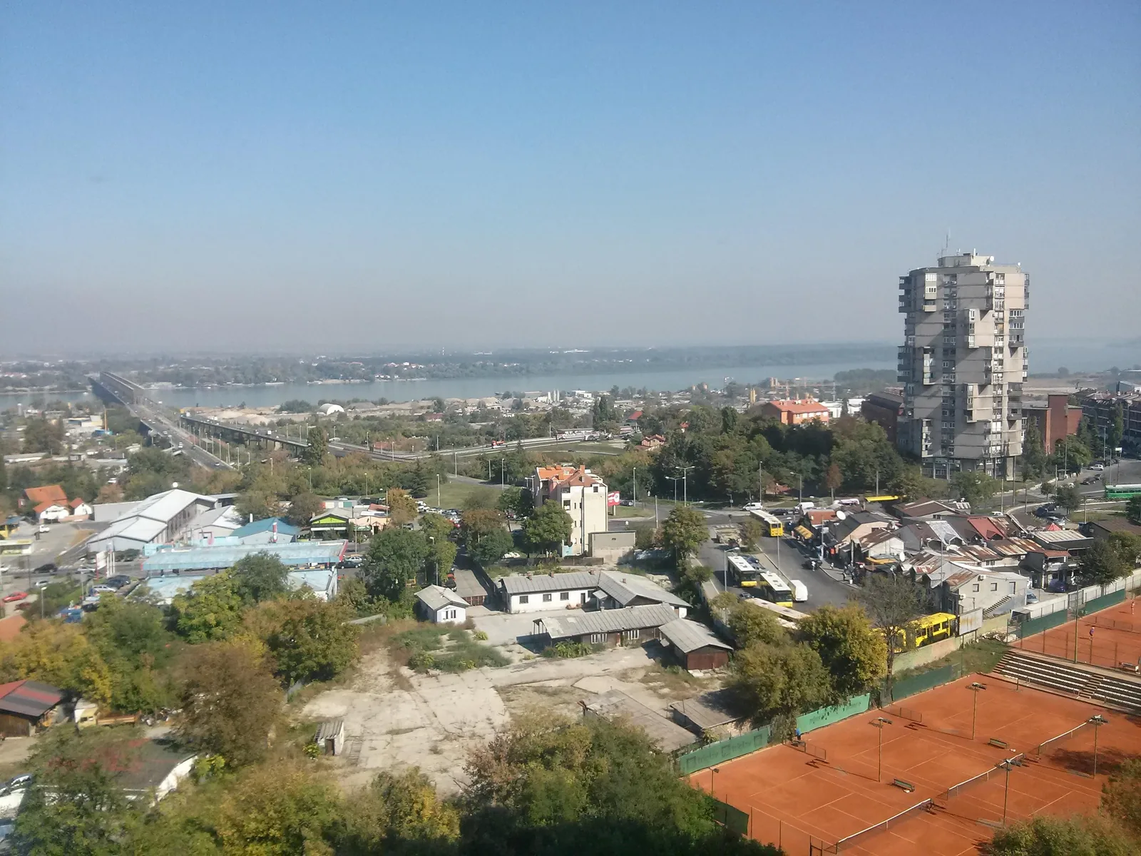 Car rental Karaburma – aerial view of Karaburma