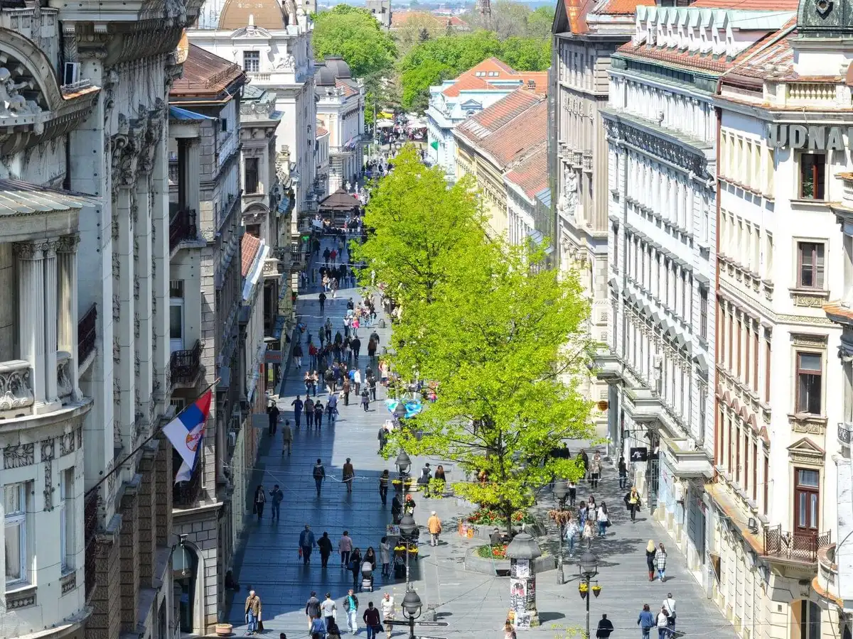 Knez Mihailova ulica, pešačka zona u centru Beograda
