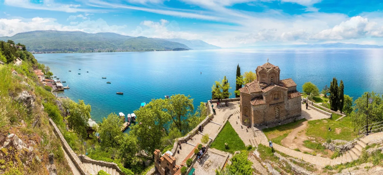 Ohridsko jezero i crkva Svetog Jovana Kaneo